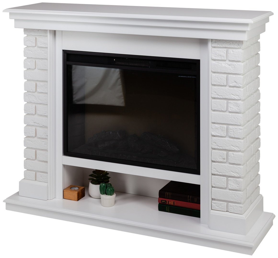 Real Flame фронтальный BRIXTON 25'5 WT-P511, 970х1150х320 мм купить,436800