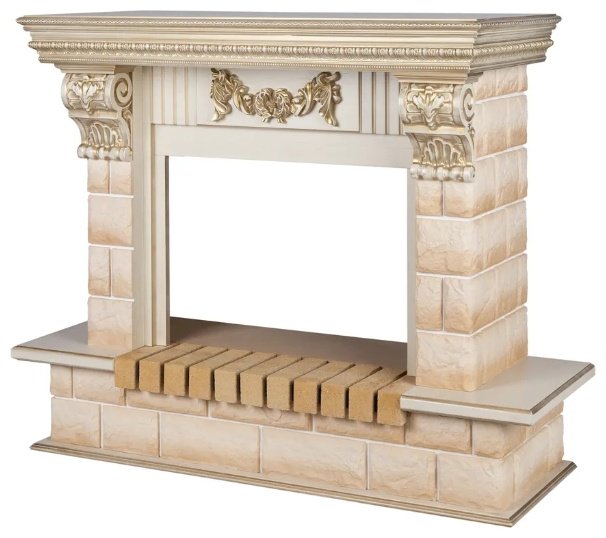 Real Flame фронтальный GRACIA 25'5/24 WT-619G, 1000х1225х470 мм