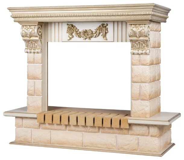 Real Flame фронтальный GRACIA 25'5/24 WT-619G, 1000х1225х470 мм купить,593900