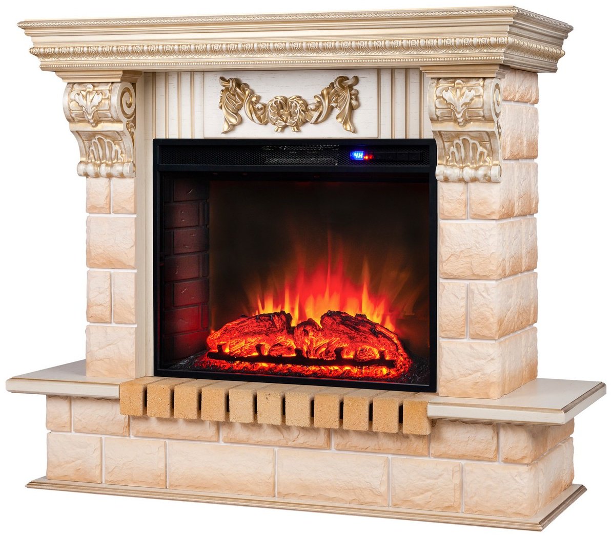 Real Flame фронтальный GRACIA 25'5/24 WT-619G, 1000х1225х470 мм купить,593900