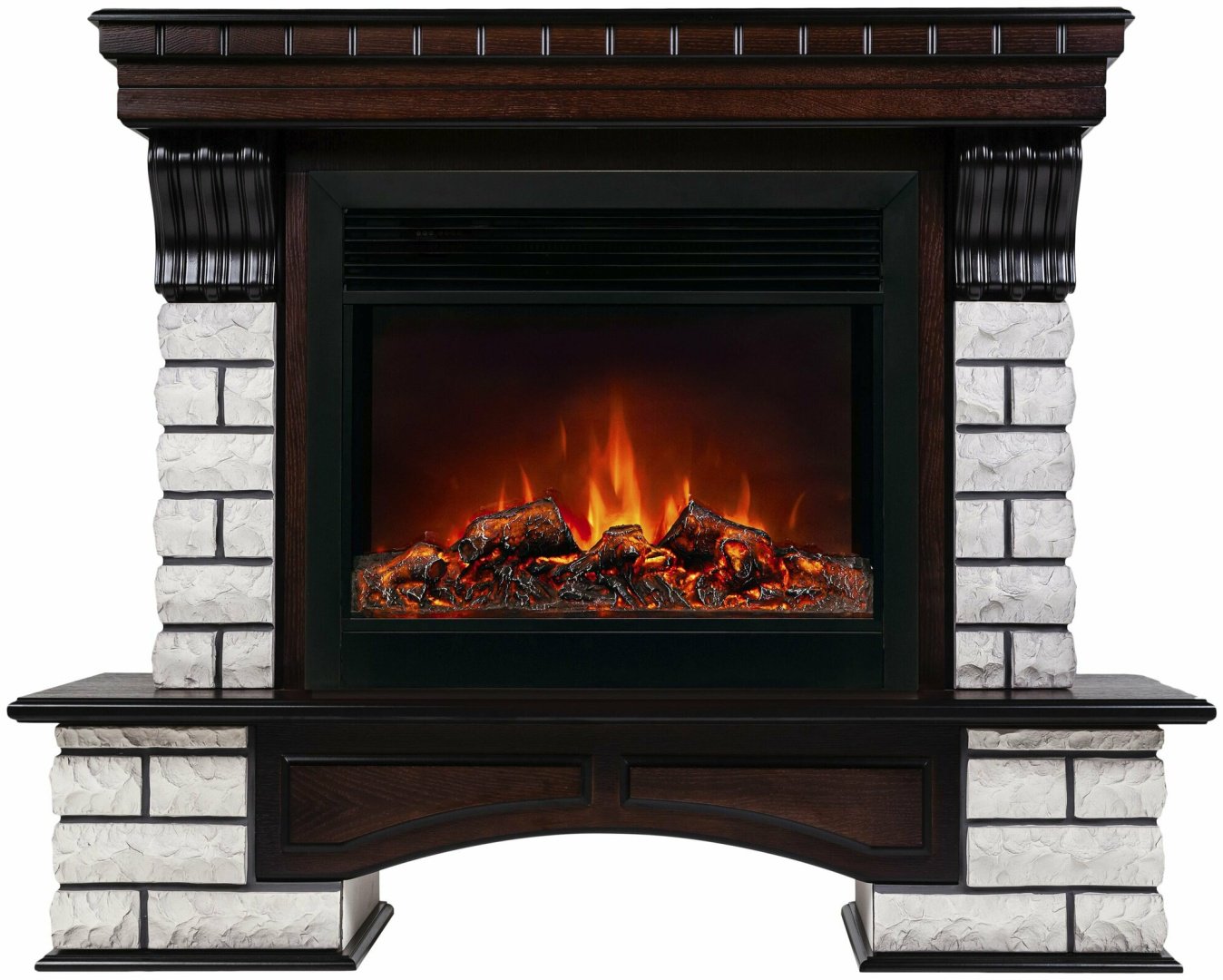 Real Flame фронтальный COUNTRY ROCK 26 AO-215, 1080х1345х430 мм купить,536400