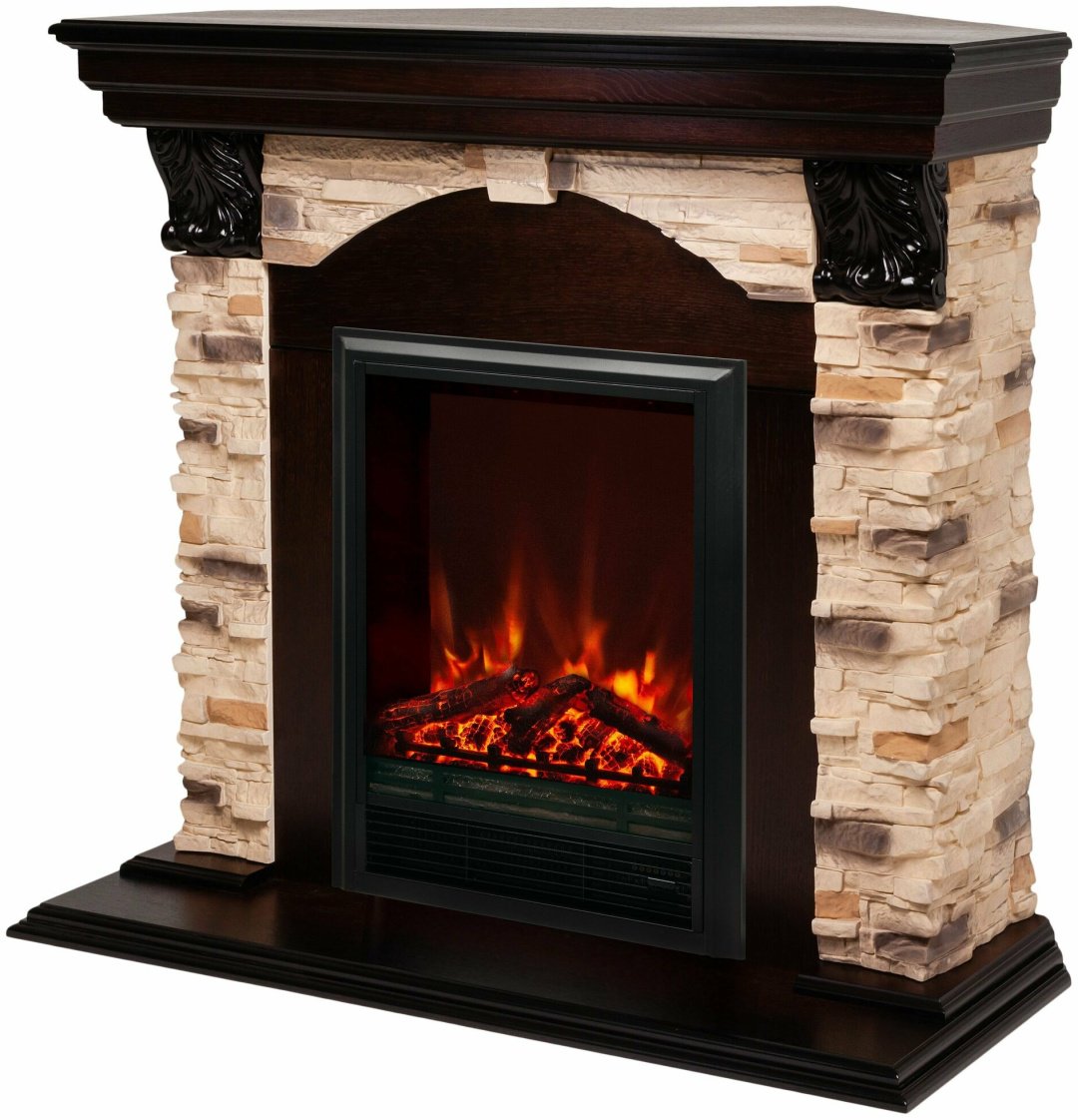 Real Flame угловой DUBLIN ROCK STD/EUG/24 AO-215, 970х1040х370 мм купить,402300