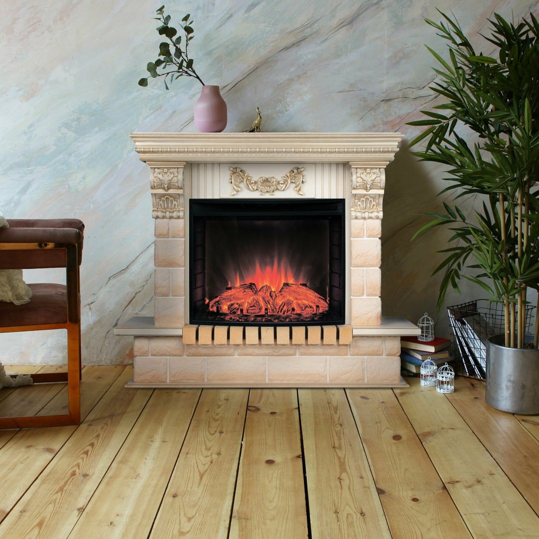 Real Flame фронтальный GRACIA 25'5/24 WT-619G, 1000х1225х470 мм купить,593900