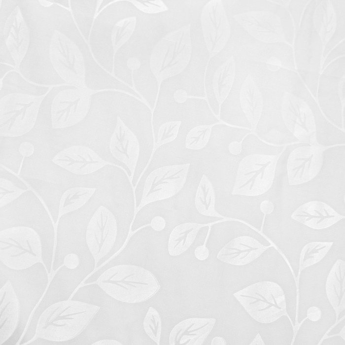 Тюль Witerra 500x260 см 1 шт, вуаль, белый
