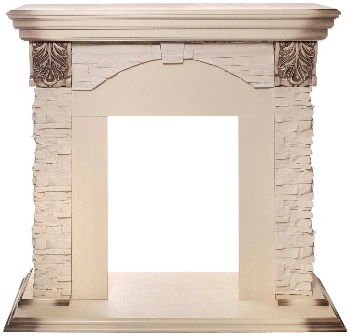 Real Flame фронтальный DUBLIN LUX STD/EUG/24 WT-615, 970х1040х370 мм