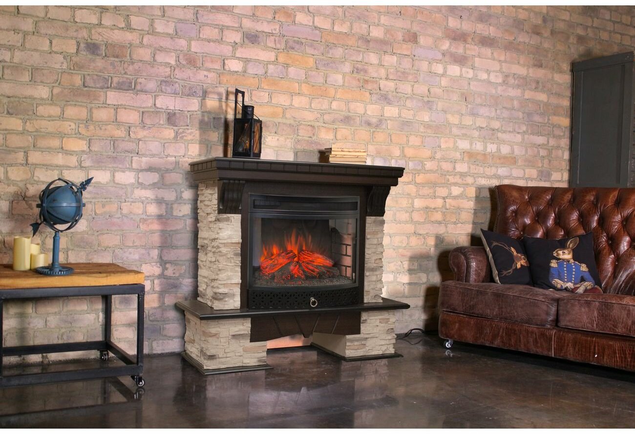 Real Flame фронтальный ROCKLAND FS25/25'5 AO-217, 1025х1200х423 мм
