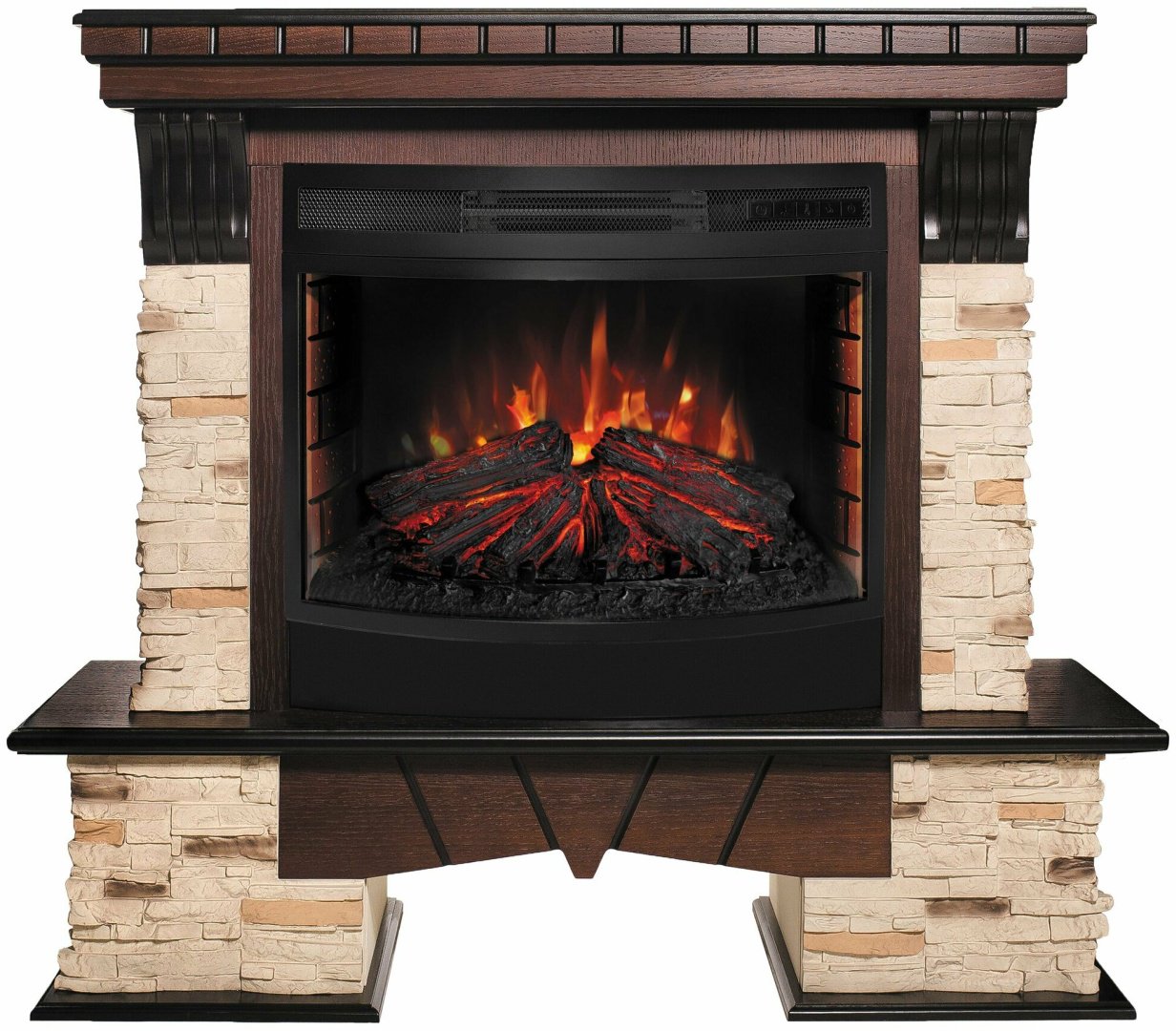 Real Flame фронтальный ROCKLAND FS25/25'5 AO-217, 1025х1200х423 мм купить,505800