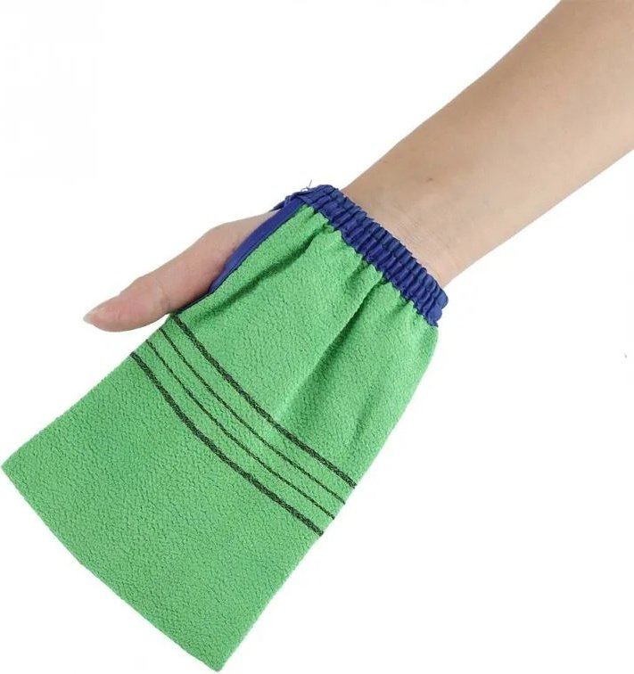 Glove Towel варежка для тела, универсальное зеленый 1 шт купить,1287