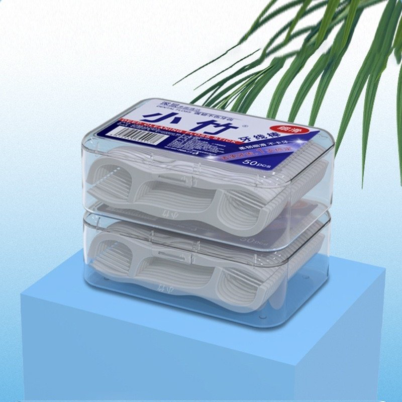 Зубная нить Dental Deep Cleaning Floss Stick флоссер 50 шт купить,316