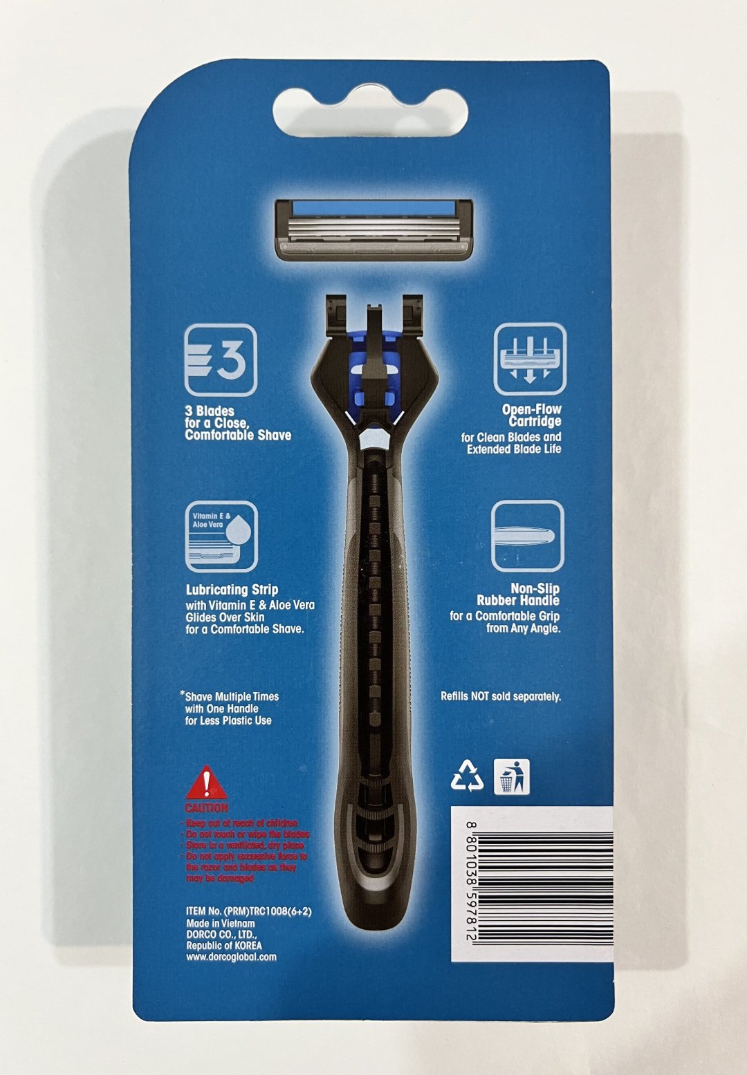 DORCO Pace 3 Cross бритвенный станок 1 шт + сменные кассеты 8 шт купить,5056