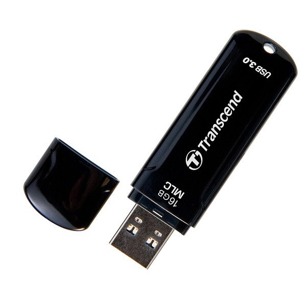 USB Флешка Transcend TS16GJF750K 16Gb черная купить,0