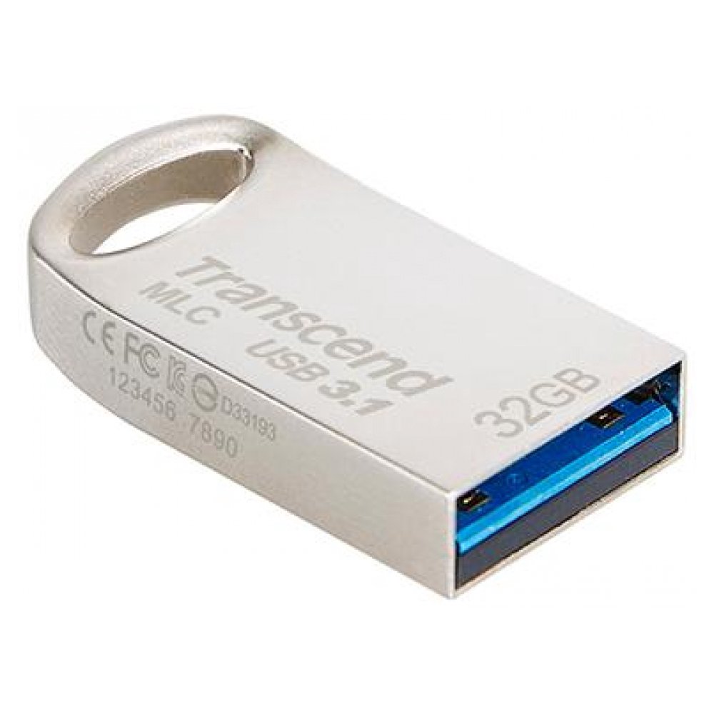 USB-флешка Transcend TS32GJF710S 32Gb серебристая купить,0