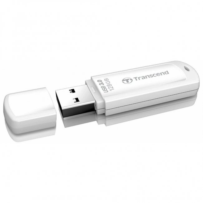 USB-флешка Transcend TS128GJF730 128Gb белая - ForteMarket USB-флешка Transcend TS128GJF730 128Gb белая купить,0