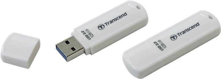 USB-флешка Transcend TS128GJF730 128Gb белая - ForteMarket USB-флешка Transcend TS128GJF730 128Gb белая купить,0