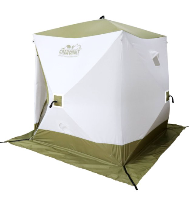 Палатка Следопыт Premium PF-TW-13 1691 бело-зеленая купить,NaN