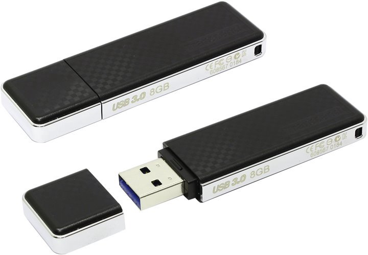 USB Флешка Transcend TS8GJF780 8Gb черная купить,0