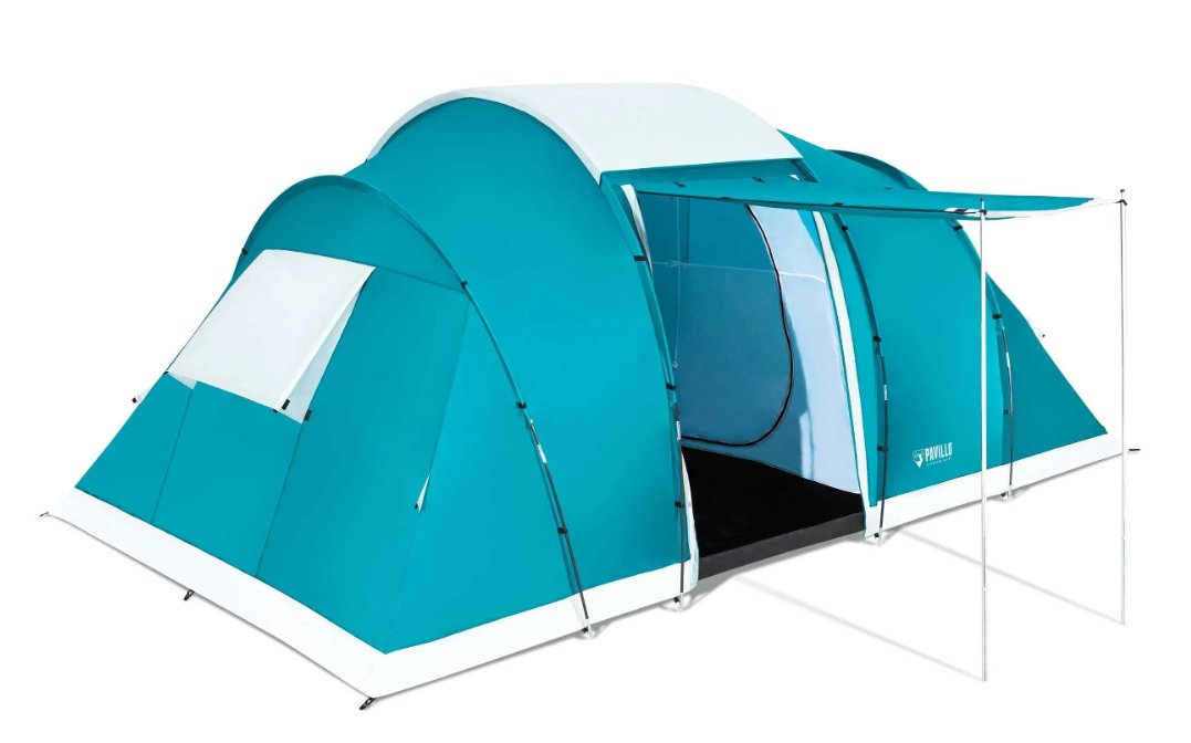 Палатка Bestway Family Ground 6 Tent 68094 бело-голубая купить,NaN