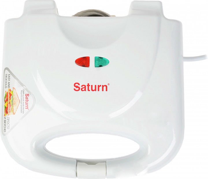 Сэндвичница Saturn ST-EC1082 белый купить,NaN
