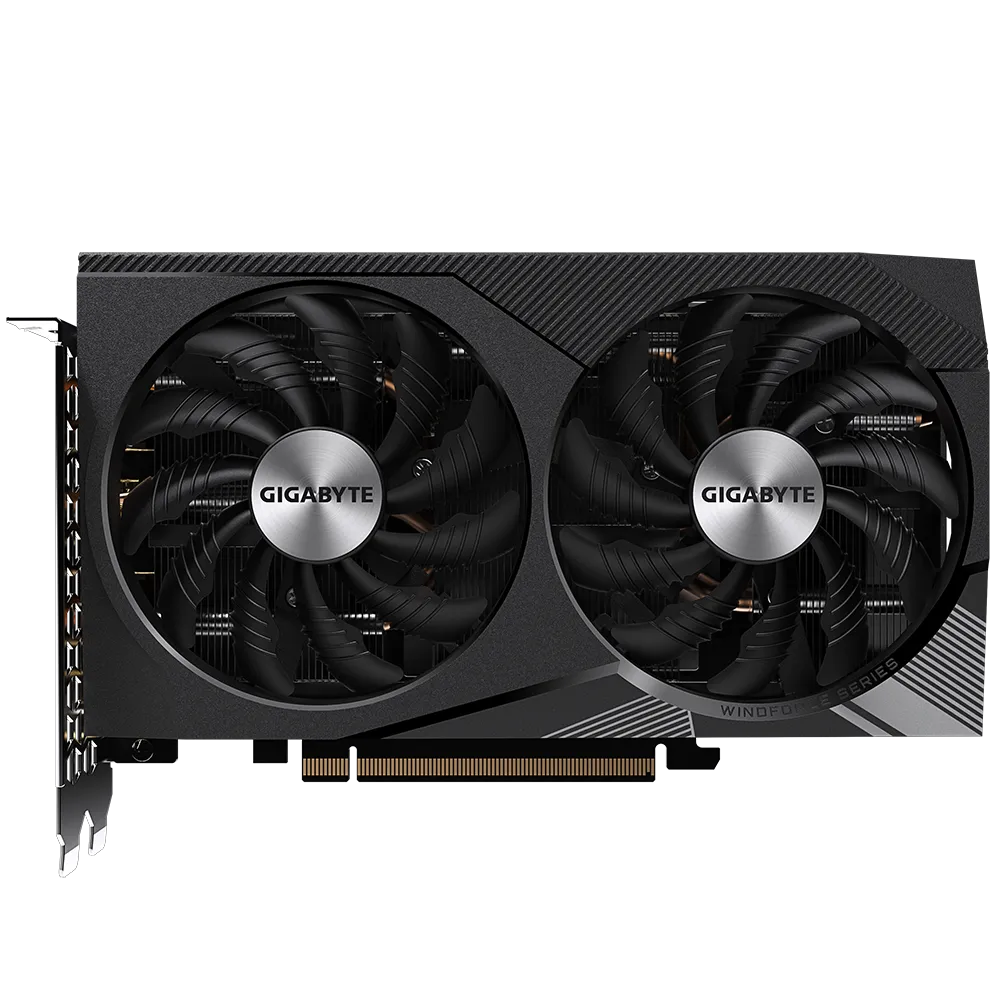 Видеокарта GeForce RTX 3060 WINDFORCE OC 12G GV-N3060WF2OC-12GD