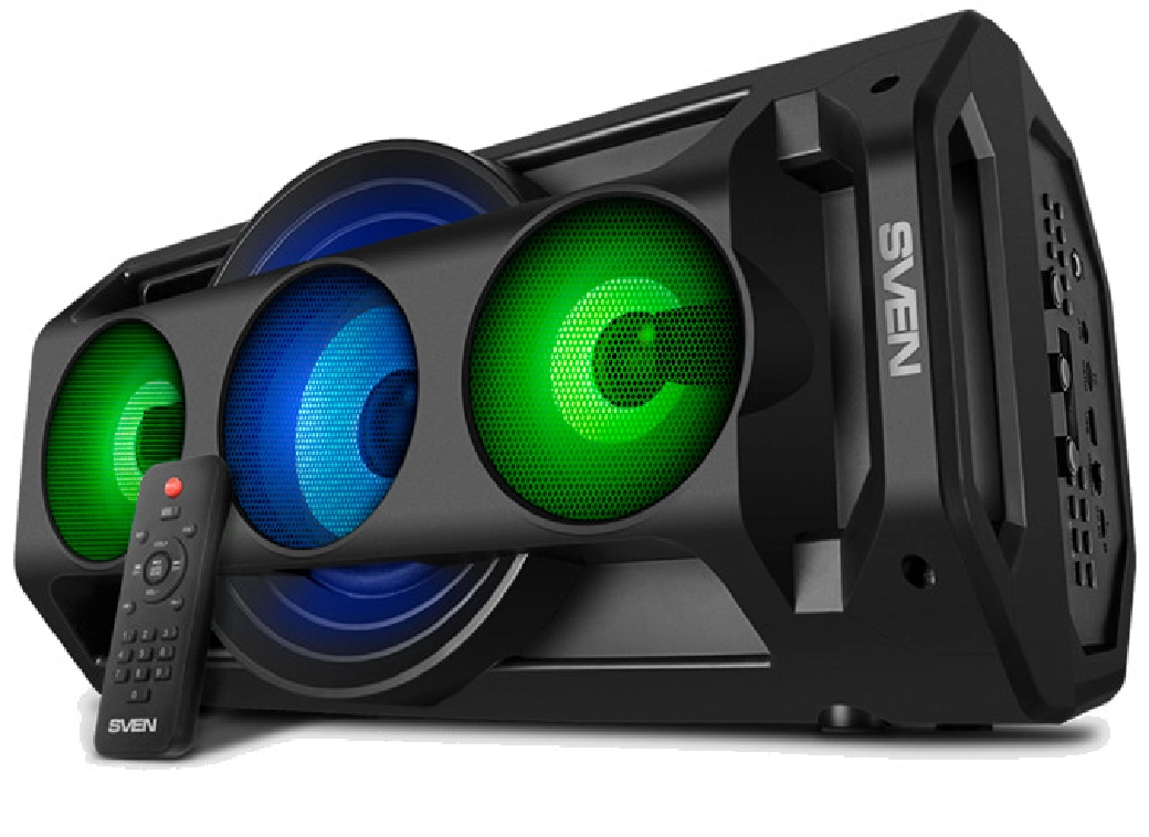 Портативная колонка Sven PS-680 черная купить,NaN