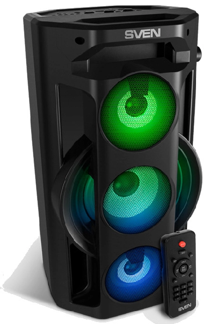 Портативная колонка Sven PS-680 черная купить,NaN