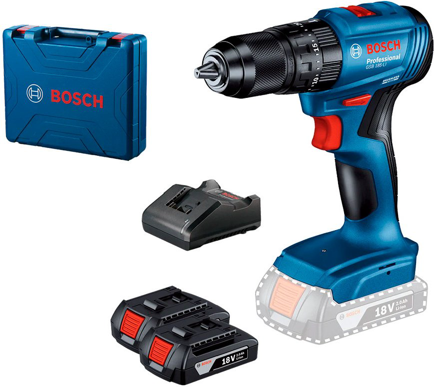 Шуроповёрт Bosch GSB 185-LI купить,NaN