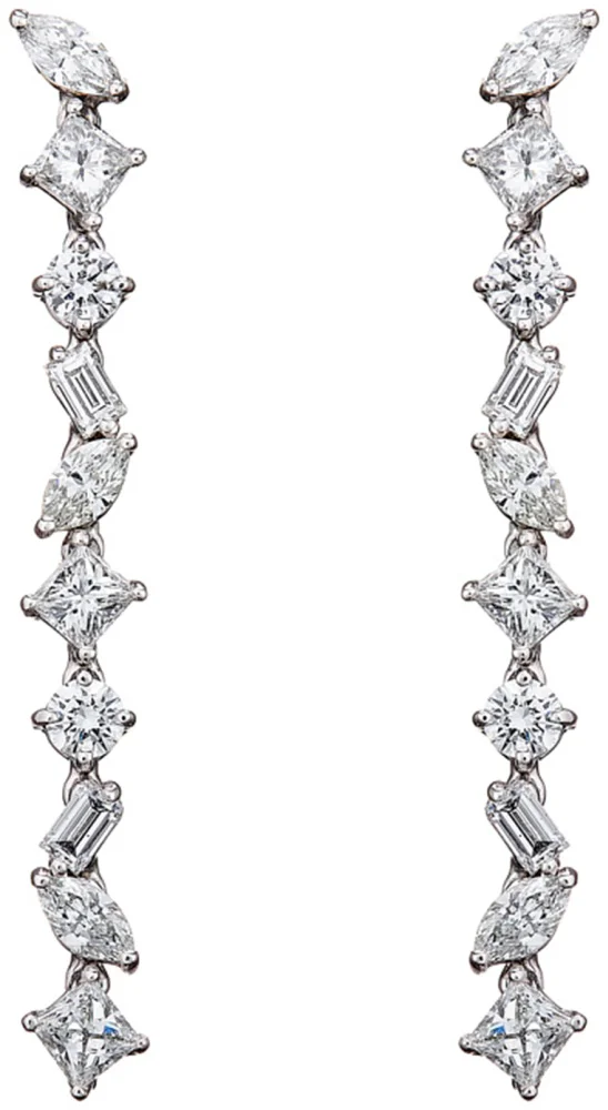 Серьги Damiani 14021 д 3,74гр 1,85ct. купить,NaN