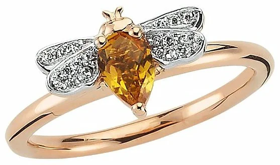 Кольцо Bee Goddess 1465 BG 16р 2,93гр 0,04ct 0,39ct. купить,NaN