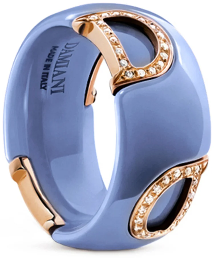 Кольцо Damiani 15332 д 13р 2,50гр 6,3гр 0,187ct.