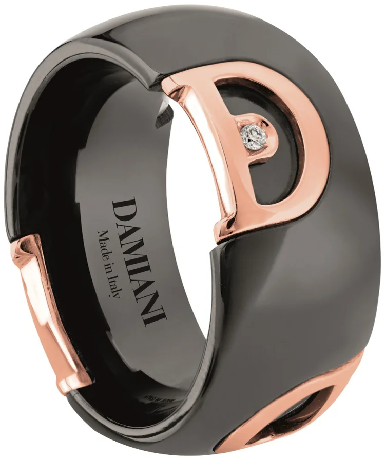 Кольцо Damiani 15215 д 11р 2,40гр 6,70гр 0,01ct. купить,NaN