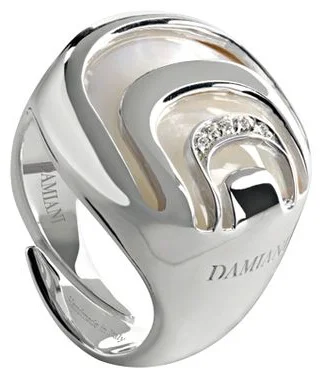 Кольцо Damiani 14942 д 17,5р 11,0гр 2гр 0,03ct. купить,NaN