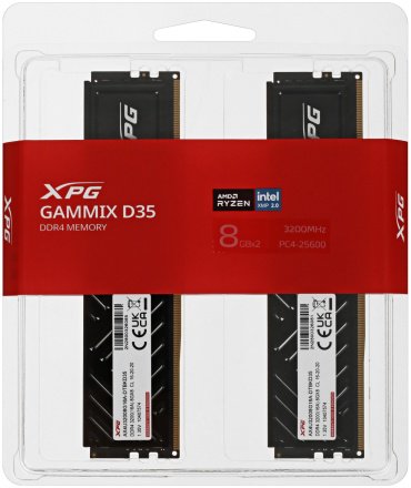 Оперативная память ADATA AX4U32008G16A-DTBKD35 16 Гб купить,0