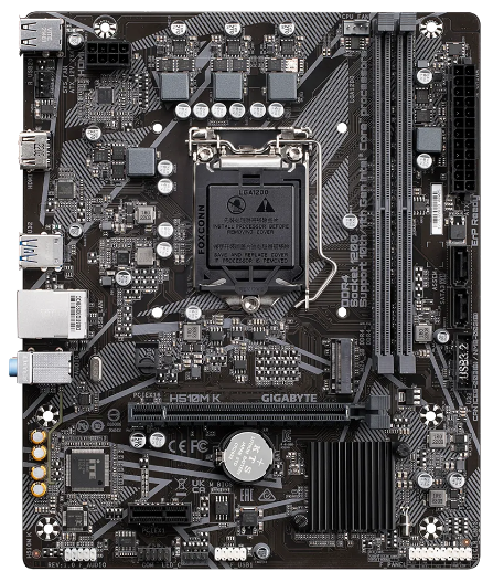  Материнская плата Gigabyte H510M K V2 H510MKV2REV1.0