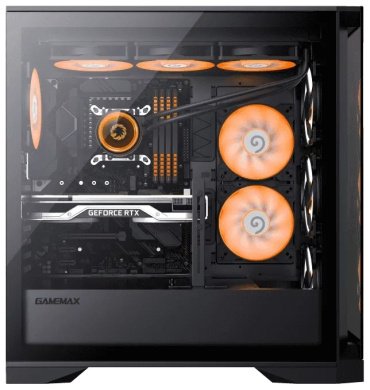 Корпус Game Max LEADER TG черный - ForteMarket Корпус Game Max LEADER TG черный купить,0