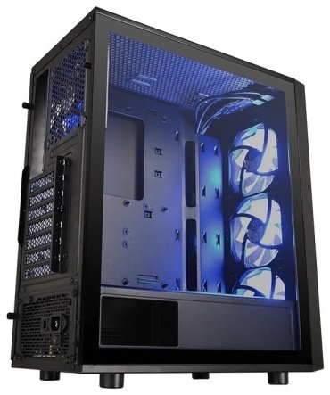 Корпус Thermaltake Versa J25 TG RGB CA-1L8-00M1WN-01 черный - ForteMarket Корпус Thermaltake Versa J25 TG RGB CA-1L8-00M1WN-01 черный купить,0