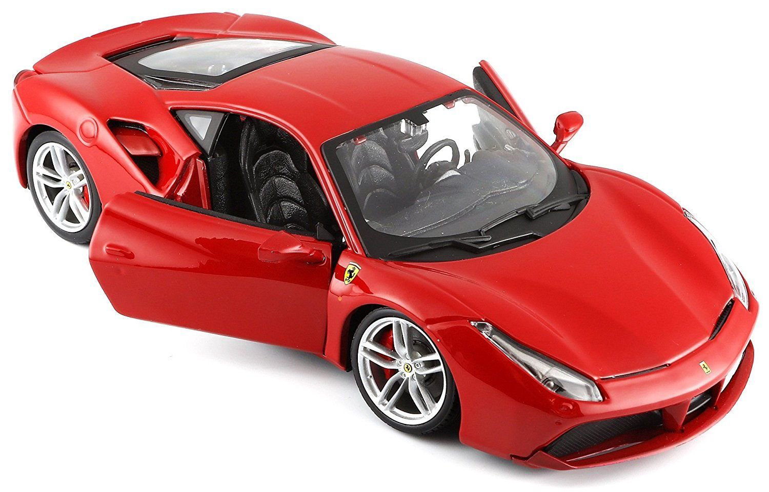 Модель автомобиля Bburago 1:18 Ferrari 488 GTB красная купить,NaN