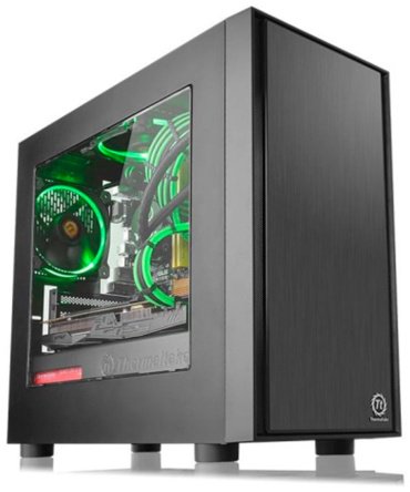 Корпус Thermaltake Versa H17 Window (CA-1J1-00S1WN-00) черный