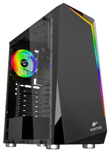 Корпус Wintek D533-B TG черный купить,0