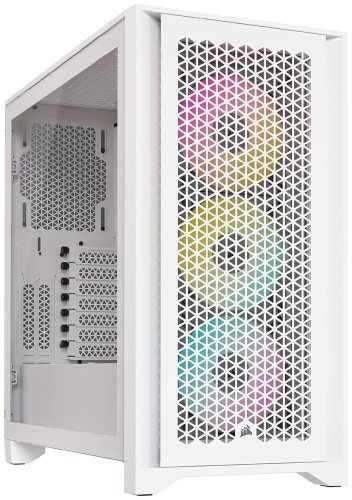 Корпус Corsair iCUE 4000D RGB Airflow CC-9011241-WW белый