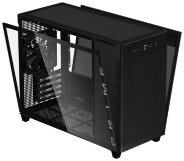 Корпус ASUS Prime AP201 Tempered Glass черный купить,0