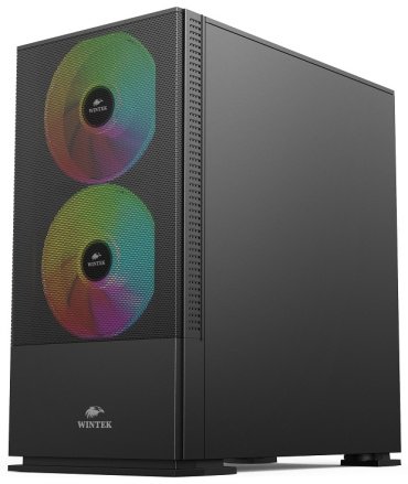 Корпус Wintek Shadow 701-B TG черный купить,0
