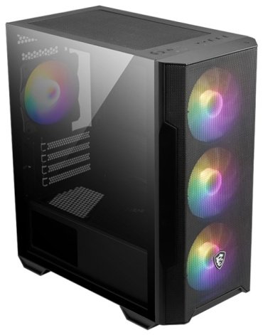 Корпус MSI MAG FORGE M100R черный - ForteMarket Корпус MSI MAG FORGE M100R черный купить,0