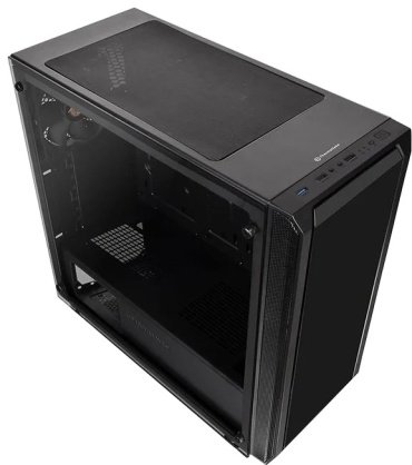 Корпус Thermaltake Versa J23 TG CA-1L6-00M1WN-00 черный купить,0