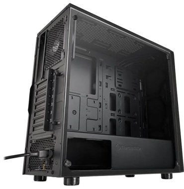 Корпус Thermaltake Versa J23 TG CA-1L6-00M1WN-00 черный купить,0