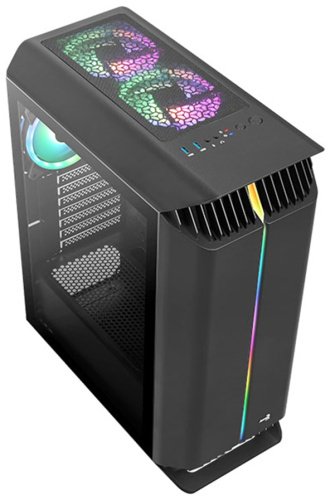 Корпус AeroCool Gladiator Duo-G-BK-v1 черный - ForteMarket Корпус AeroCool Gladiator Duo-G-BK-v1 черный купить,0