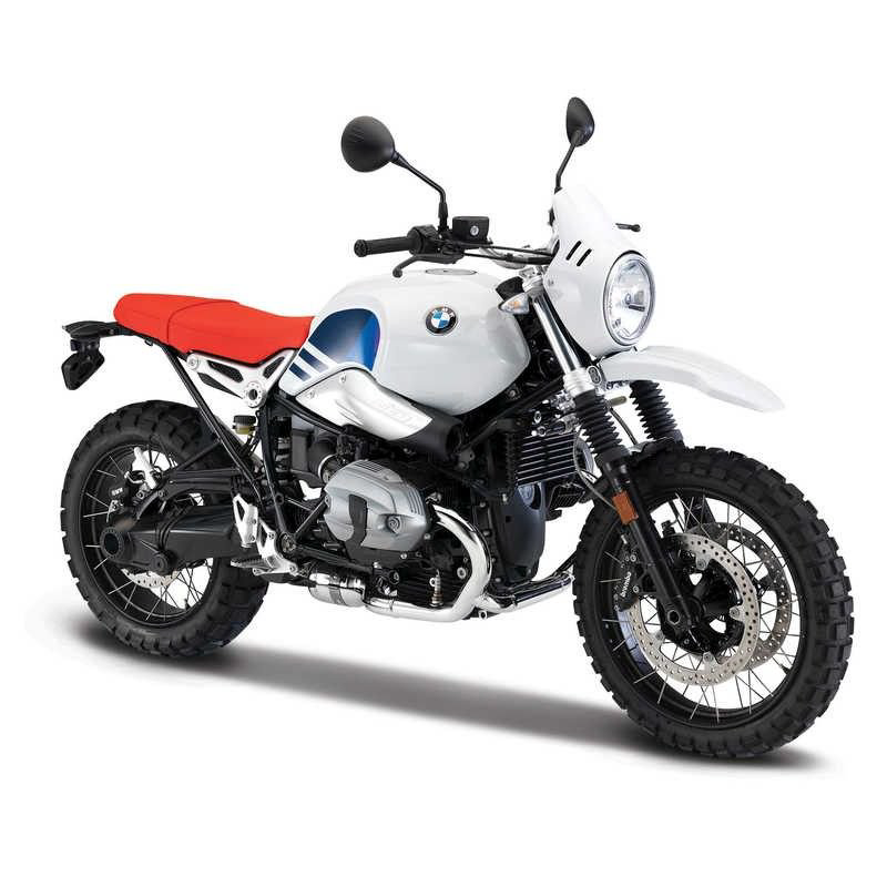 Модель мотоцикла Bburago 1:18 BMW R nine T Urban GS купить,NaN
