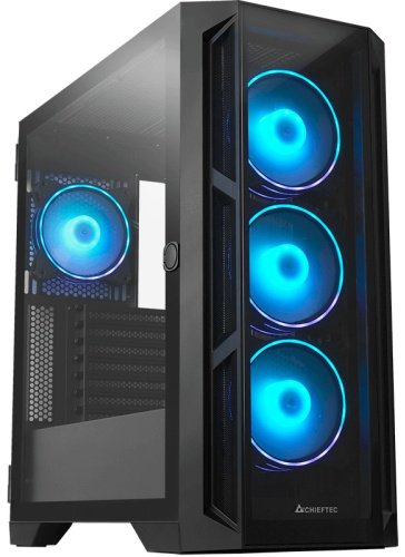 Корпус Chieftec GA-01B-TG-OP черный