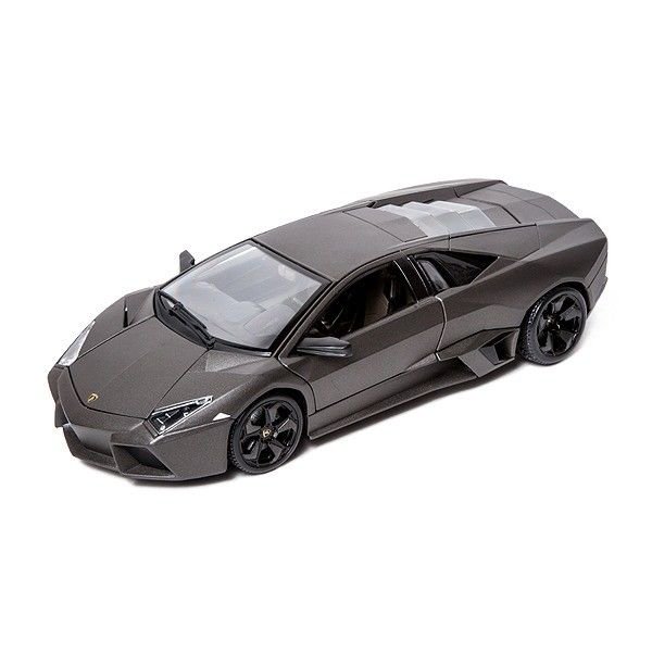 Модель автомобиля Bburago 1:18 Lamborghini Reventon черная купить,NaN