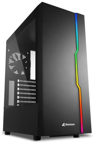 Корпус Sharkoon RGB Slider черный