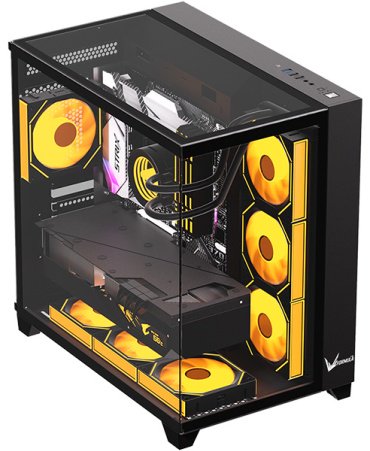 Корпус Formula Crystal Z9 Floe Black без Б/П черный